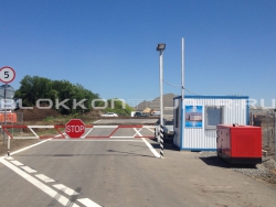 Контрольно-пропускной пункт (КПП) для строй объекта Аэропорт Южный в Шебекине