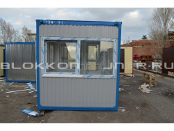 Блок-контейнер 4м, проходная, г.Ставрополь в Шебекине